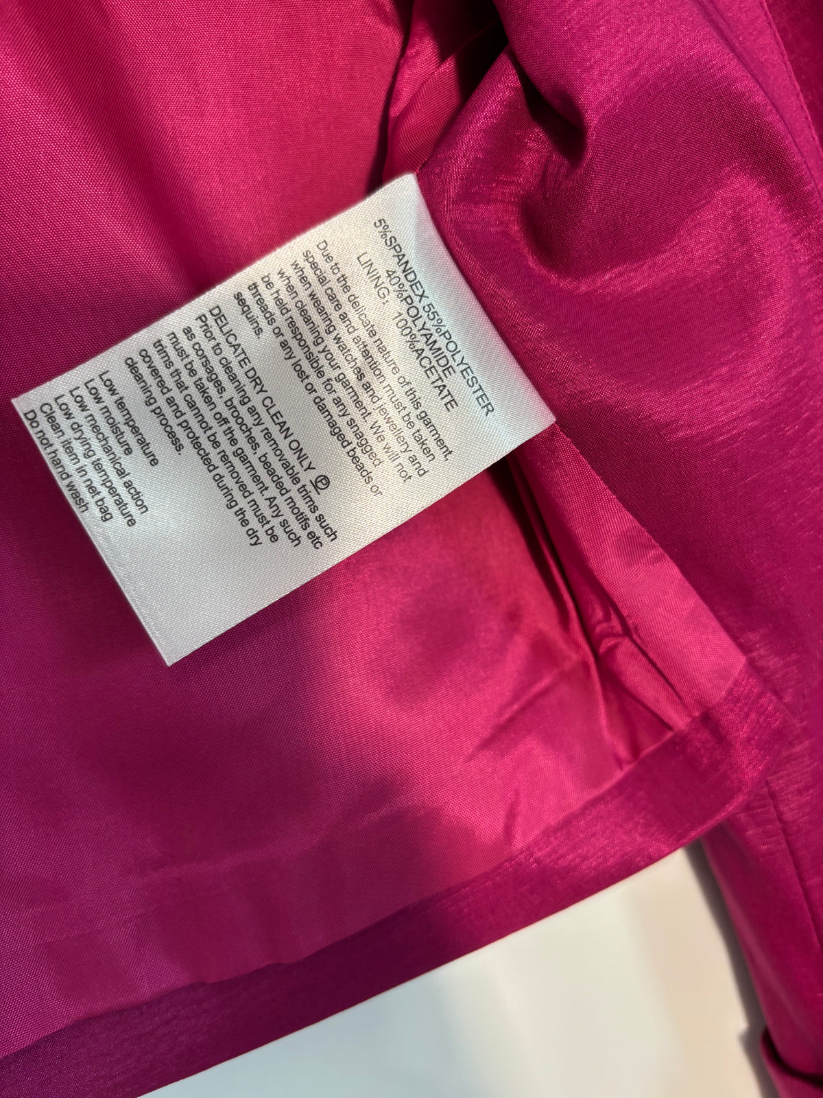 Ispirato Pink Embellished Strapless Dress & Bolero Jacket Set UK 10 BNWT