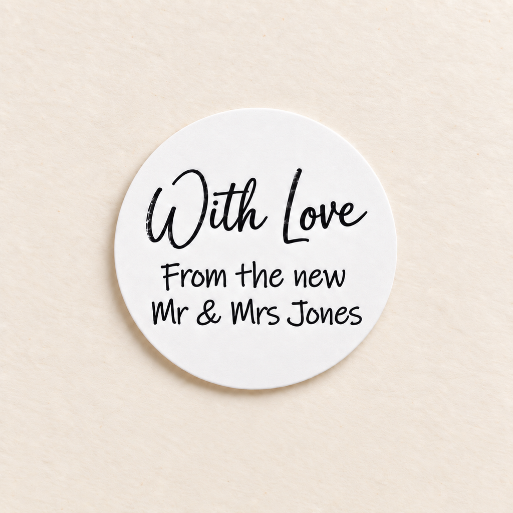Personalised DIY Kit Wedding Sweet Favour Bags With Love