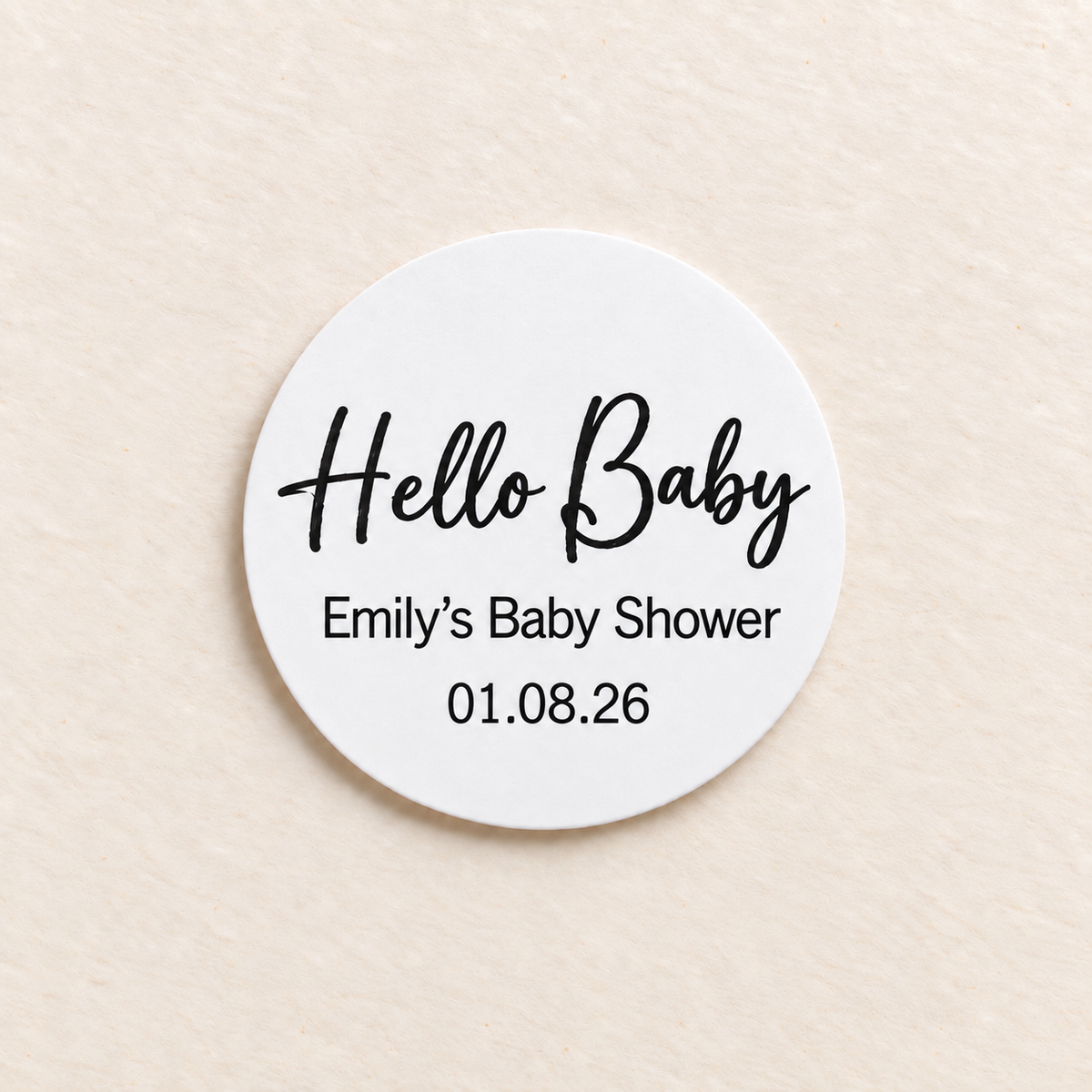 Personalised DIY Kit Baby Shower Sweet Favour Bags Hello Baby