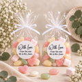 Personalised DIY Kit Wedding Sweet Favour Bags With Love