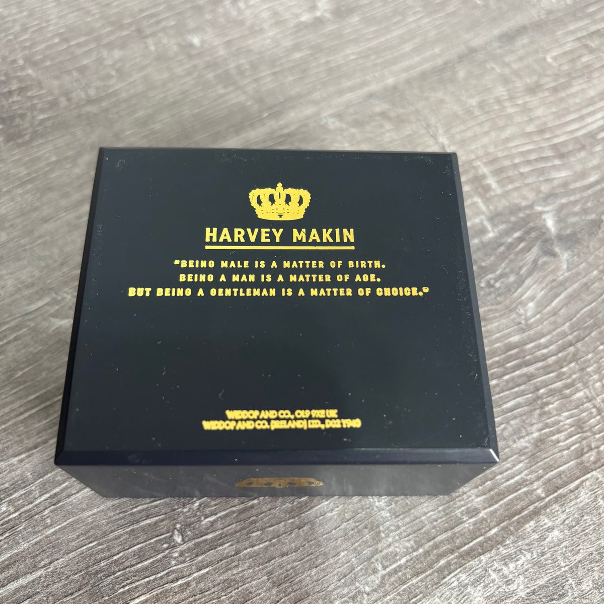 Harvey Makin Boxed football themed cufflinks