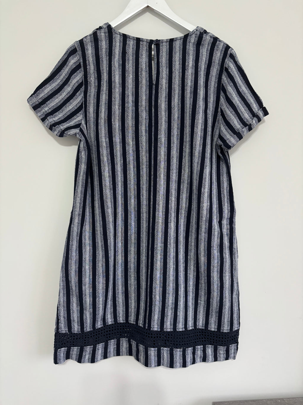 Next Linen Blend Dress Size 16