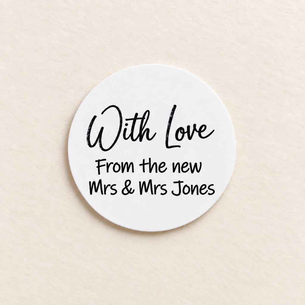 Personalised DIY Kit Wedding Sweet Favour Bags With Love