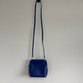 Vera Pelle Blue Leather Bag
