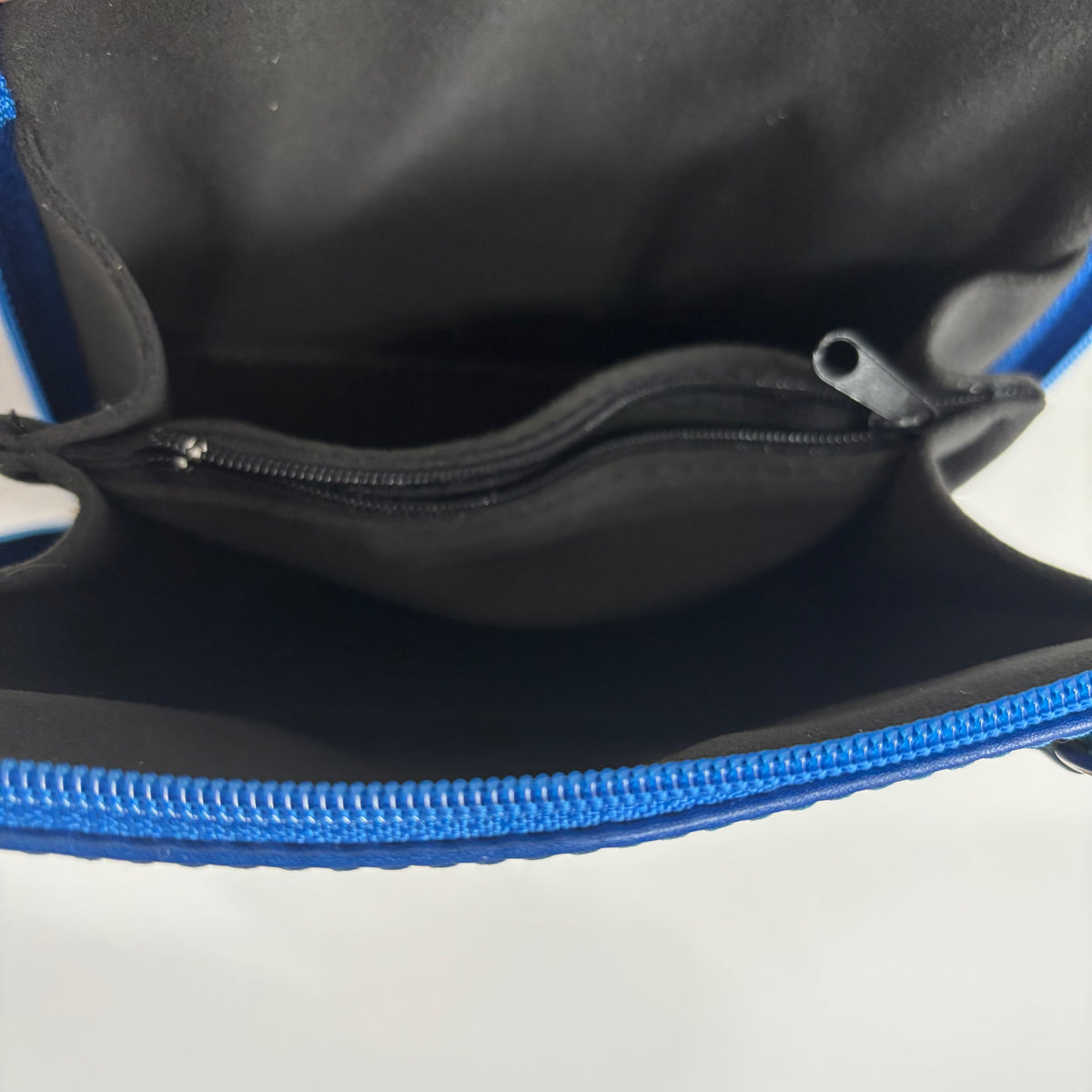 Vera Pelle Blue Leather Bag