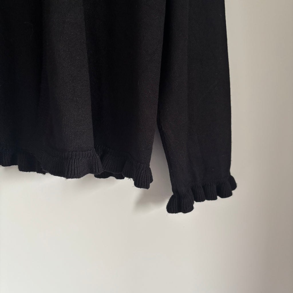 M&Co Black Cardigan Size 12
