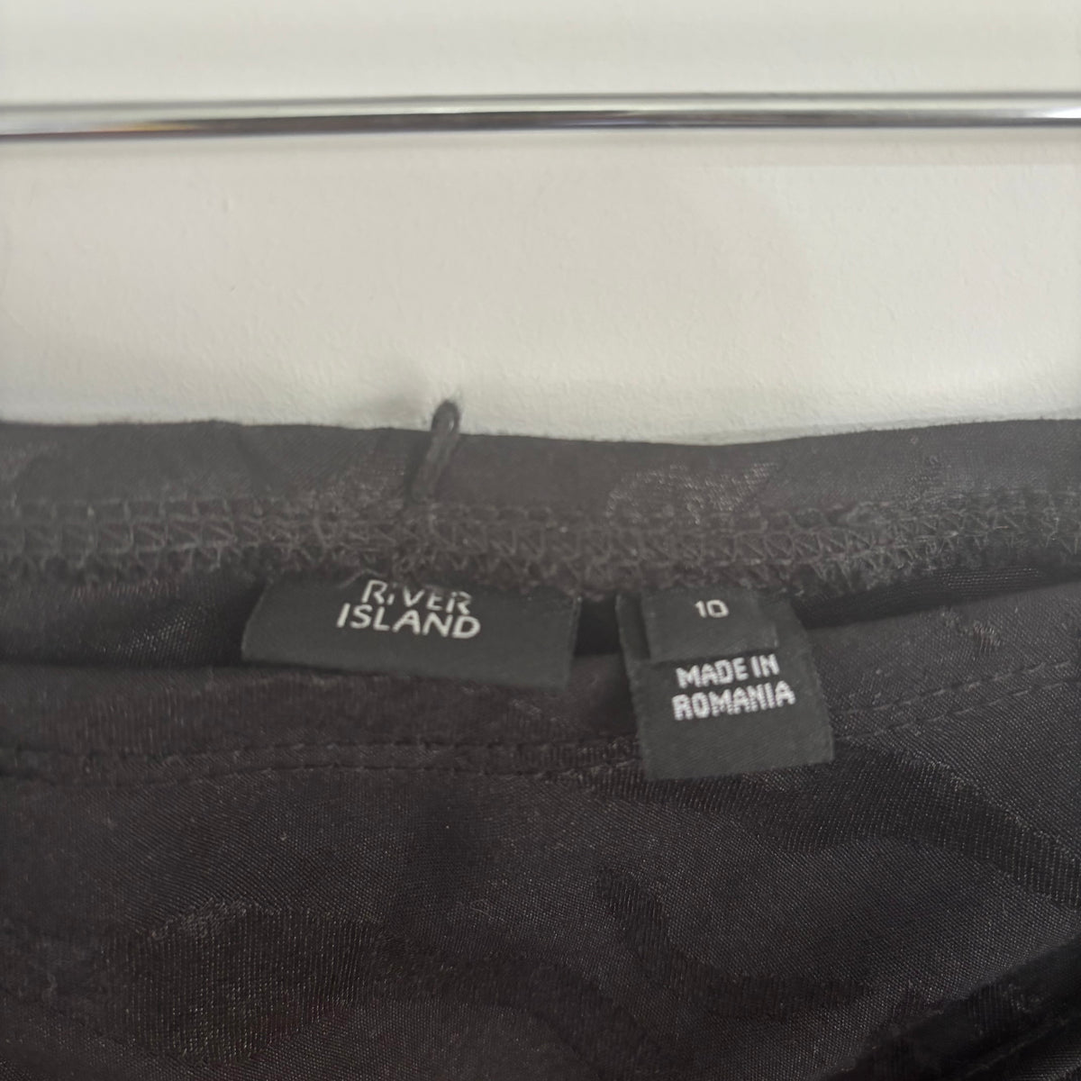 River Island Black Maxi Skirt Size 10