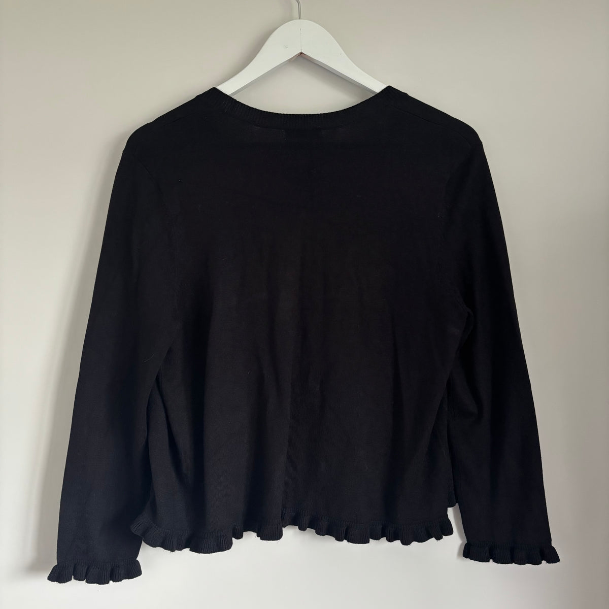 M&Co Black Cardigan Size 12