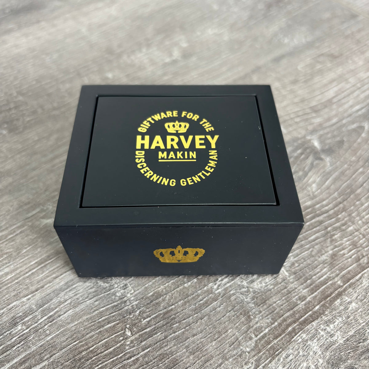 Harvey Makin Boxed football themed cufflinks