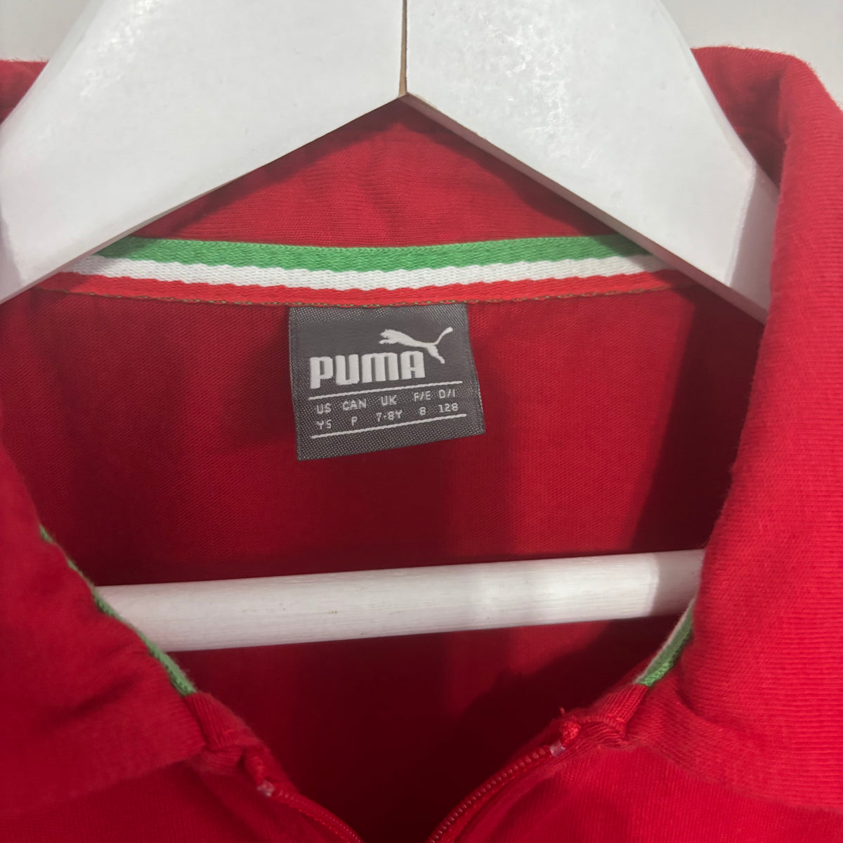 Puma Ferrari Red T-Shirt Age 7-8 Years