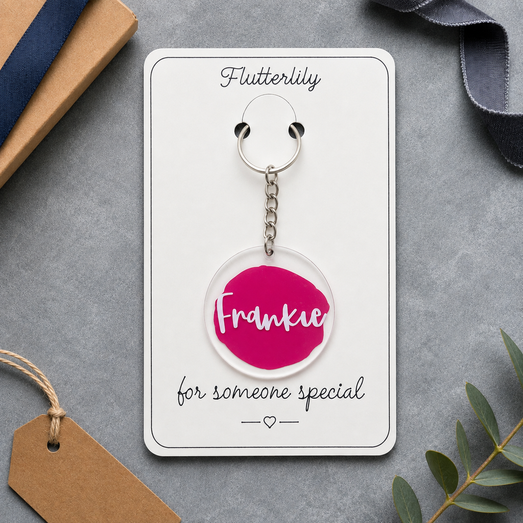Personalised Keyring