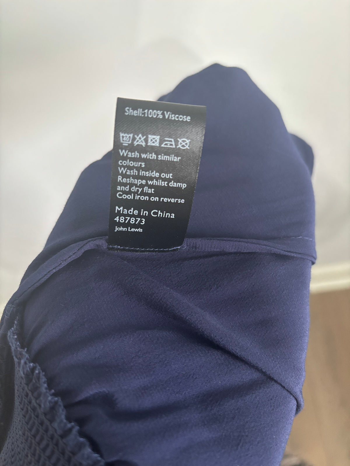 Somerset by Alice Temperley Navy Wide Leg Jumpsuit – Size 14