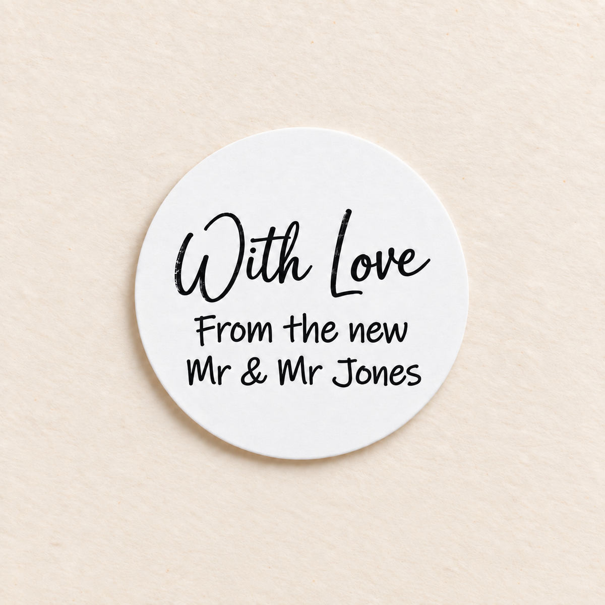 Personalised DIY Kit Wedding Sweet Favour Bags With Love
