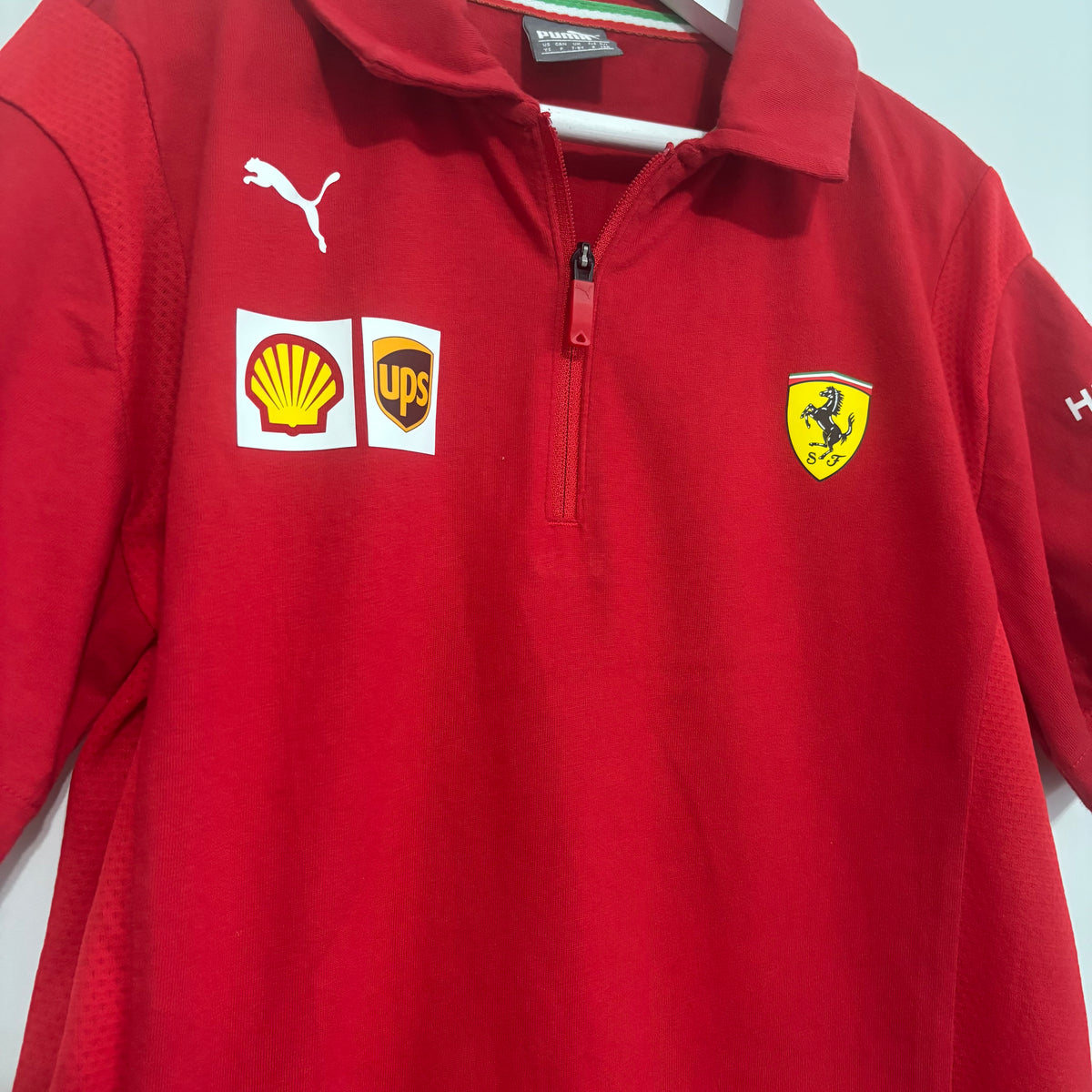 Puma Ferrari Red T-Shirt Age 7-8 Years