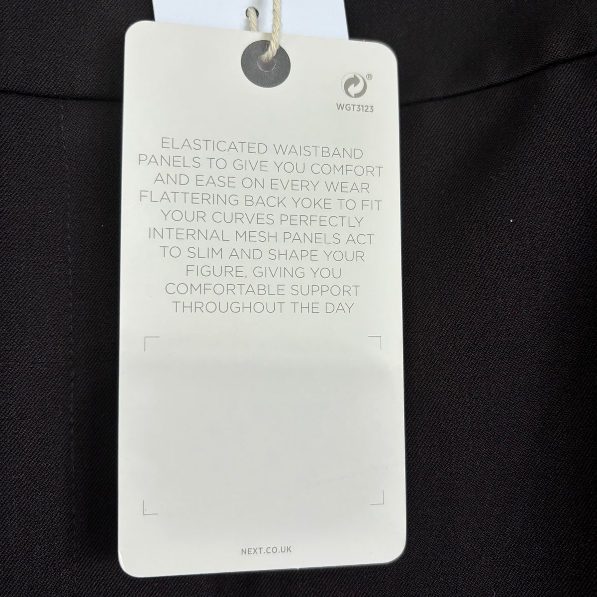 Next Lift, Slim & Shape Skinny Black Trousers Size 18R BNWT