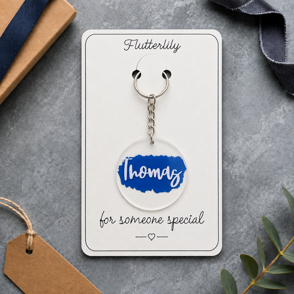 Personalised Keyring