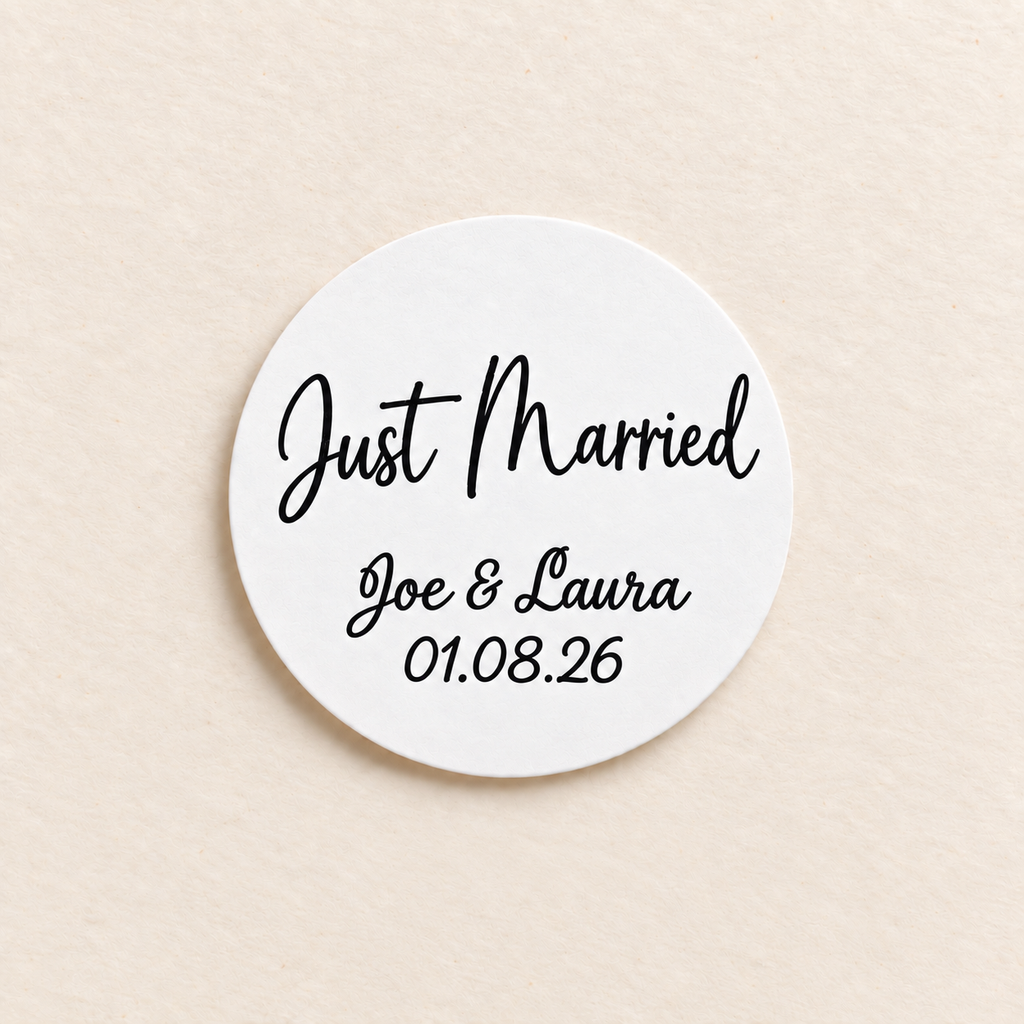 Personalised DIY Kit Wedding Sweet Favour Bags Just Married