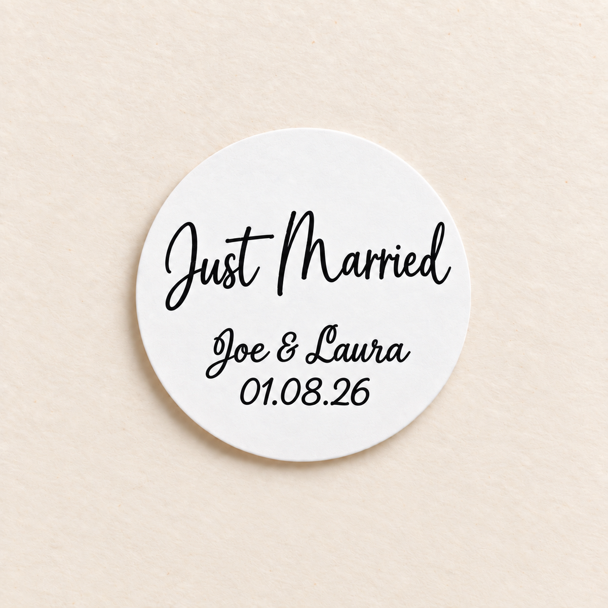 Personalised DIY Kit Wedding Sweet Favour Bags Just Married