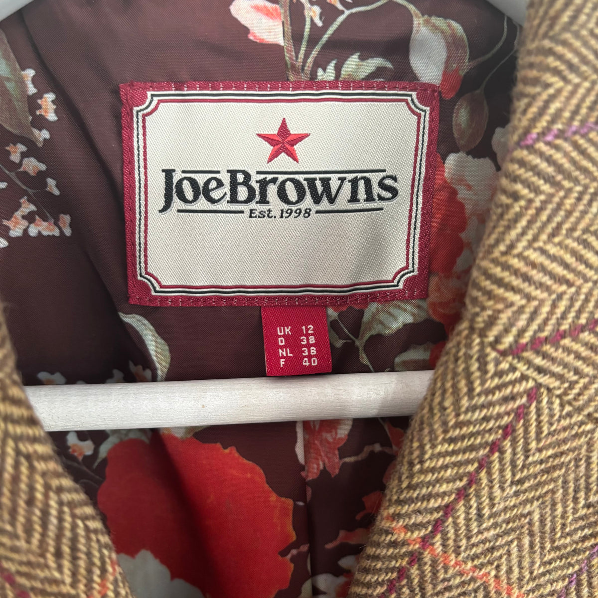 Joe Browns Classic Heritage Tweed Jacket UK 12