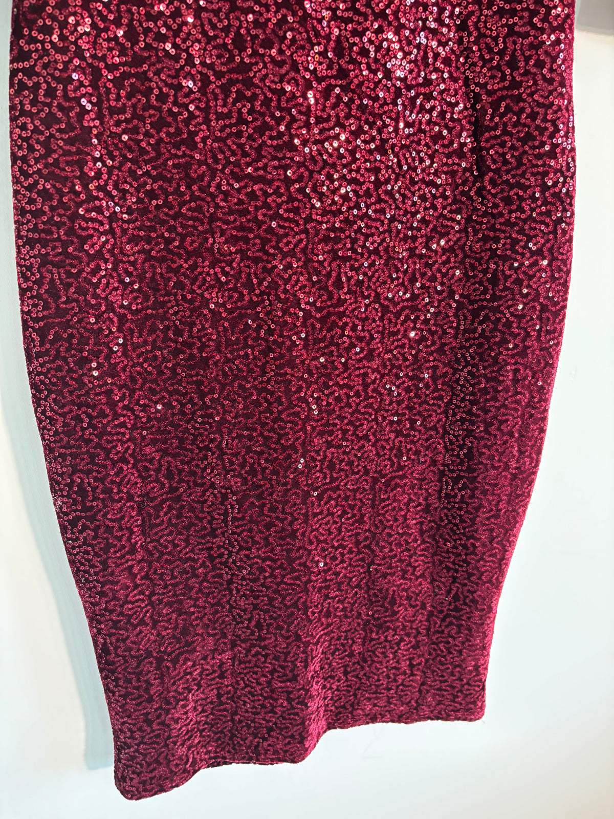 KDK London Wine Sequin Dress Size 10 – BNWT RRP £59