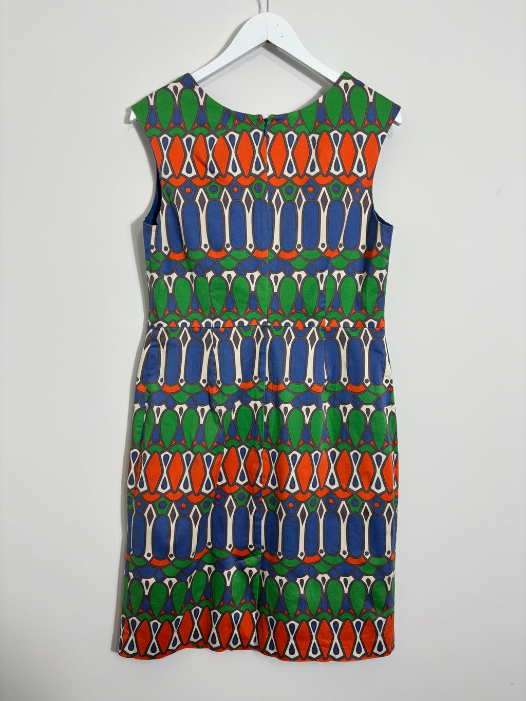 Boden Geometric Print Dress Size 14