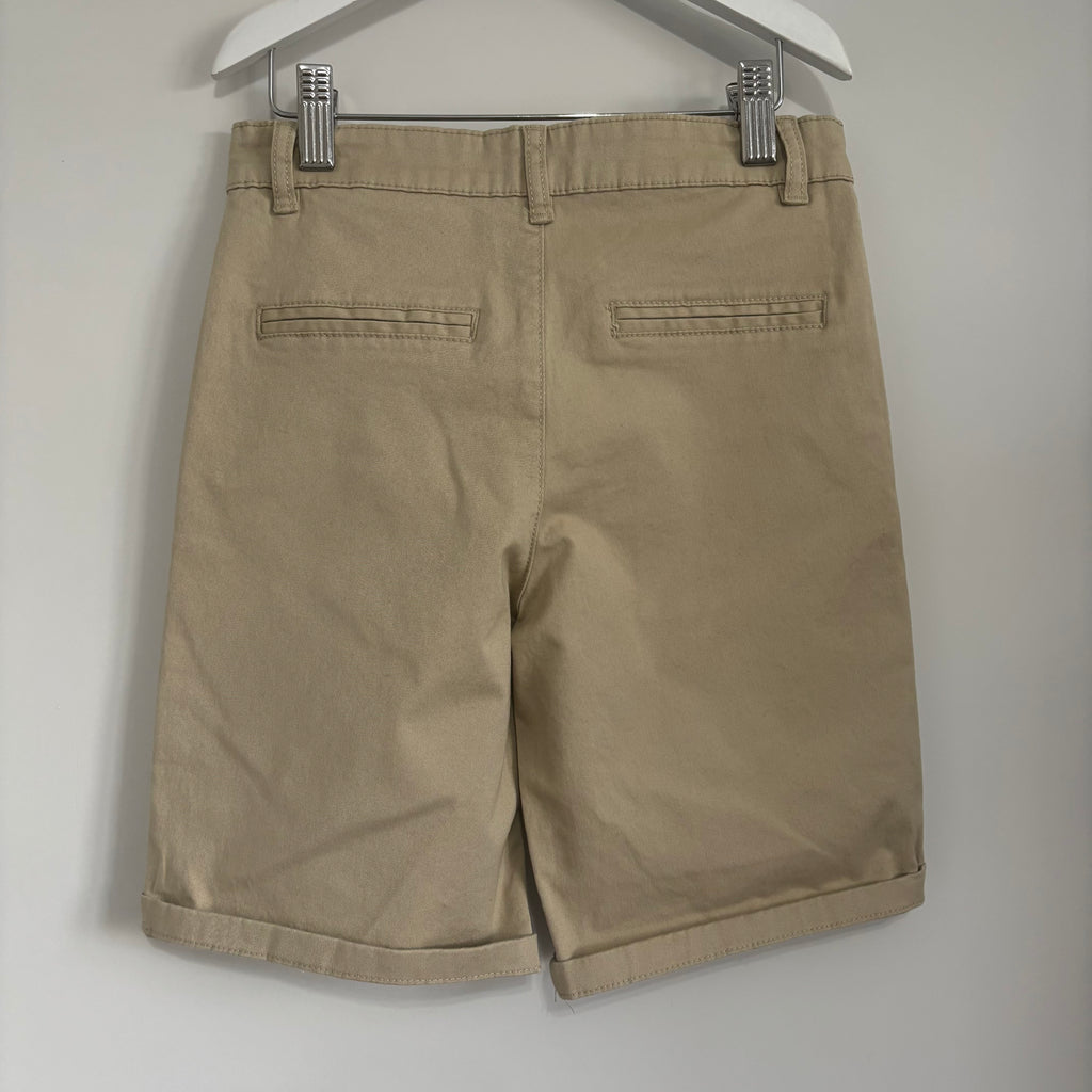 Primark Boys Beige Chino Shorts Age 7-8 Years