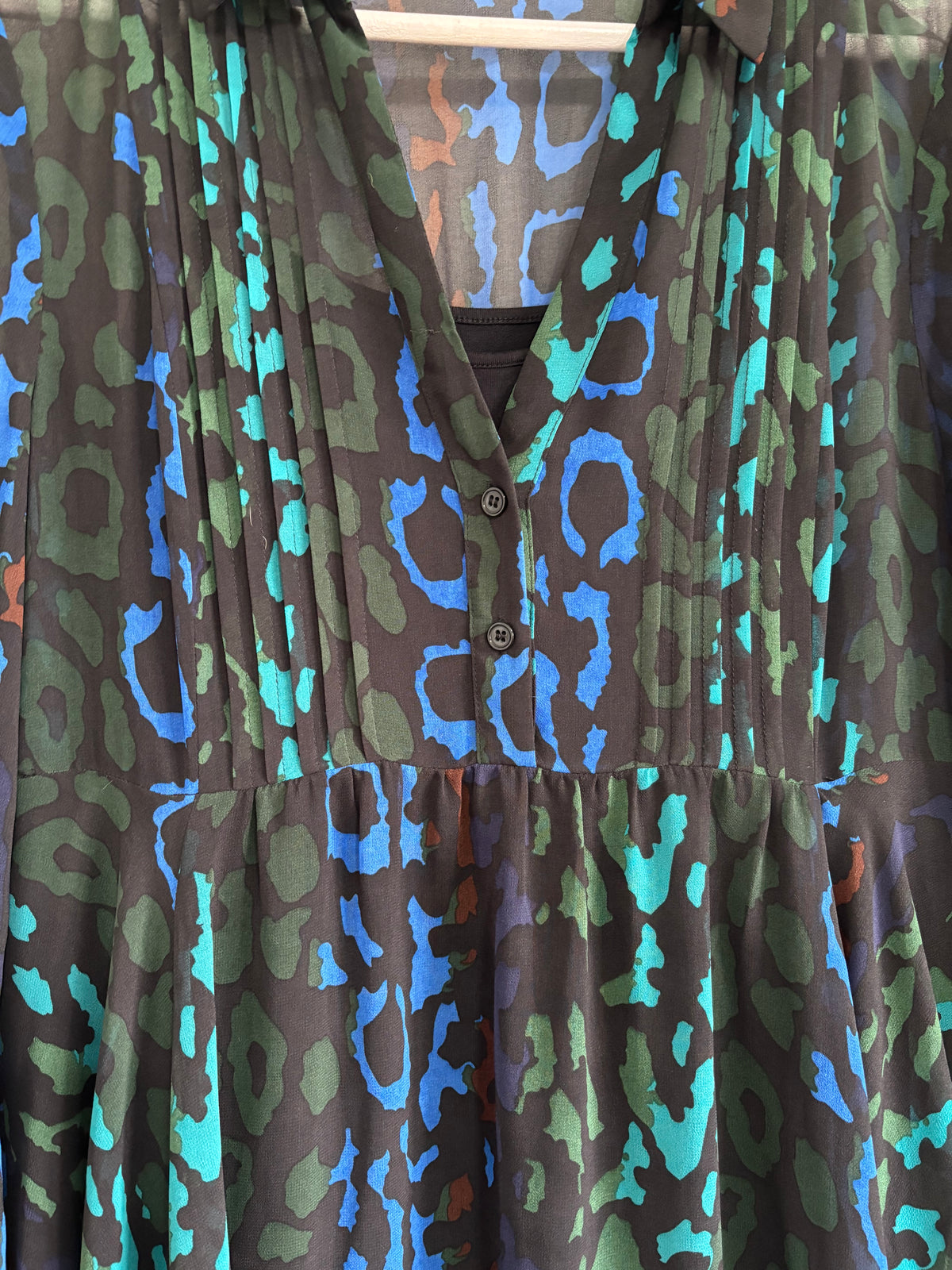 Mint Velvet Chiffon Midi Dress UK 14