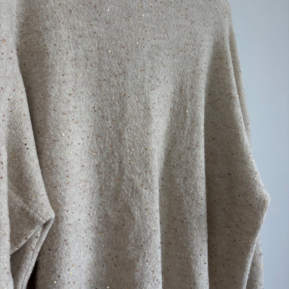 George Cream Jumper with Sequin Embellishment Size XL 20-22