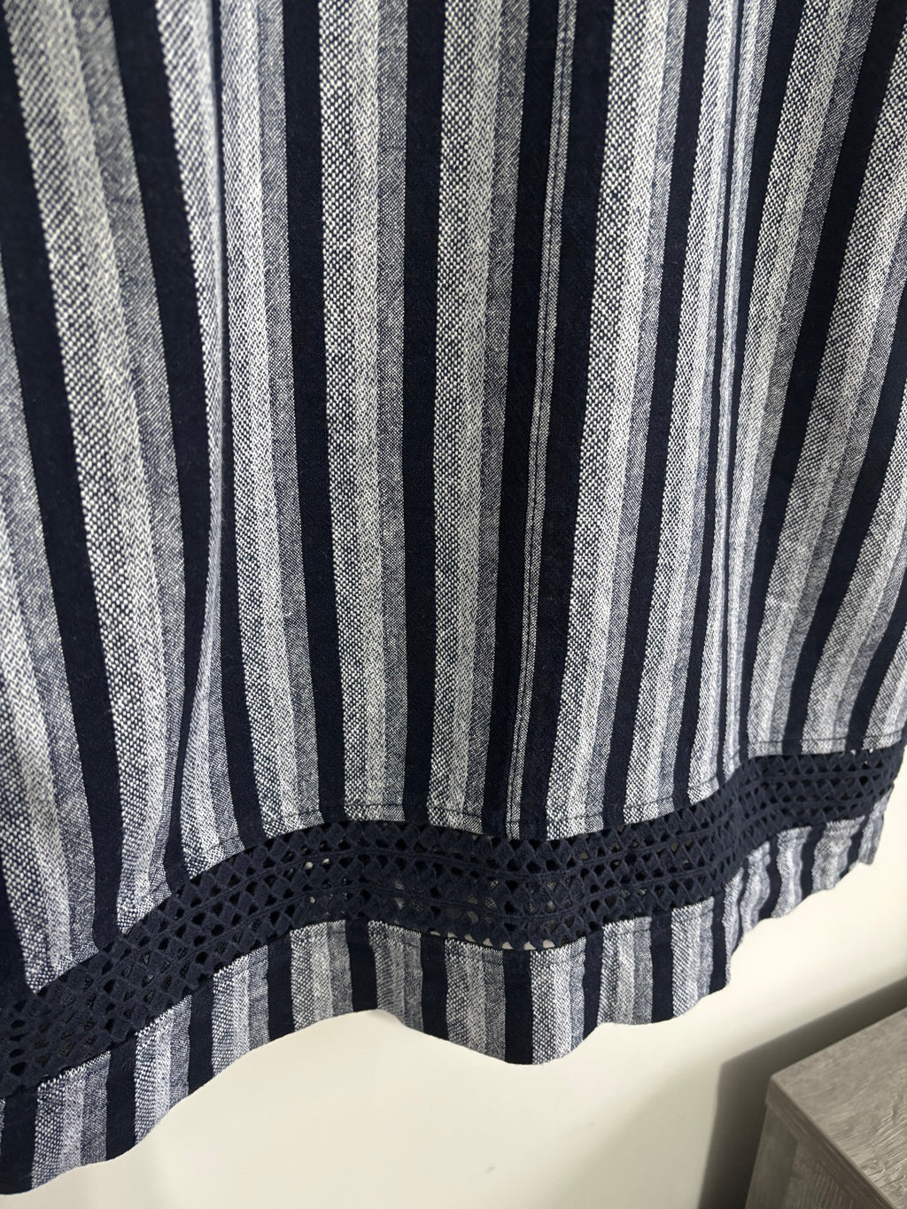 Next Linen Blend Dress Size 16