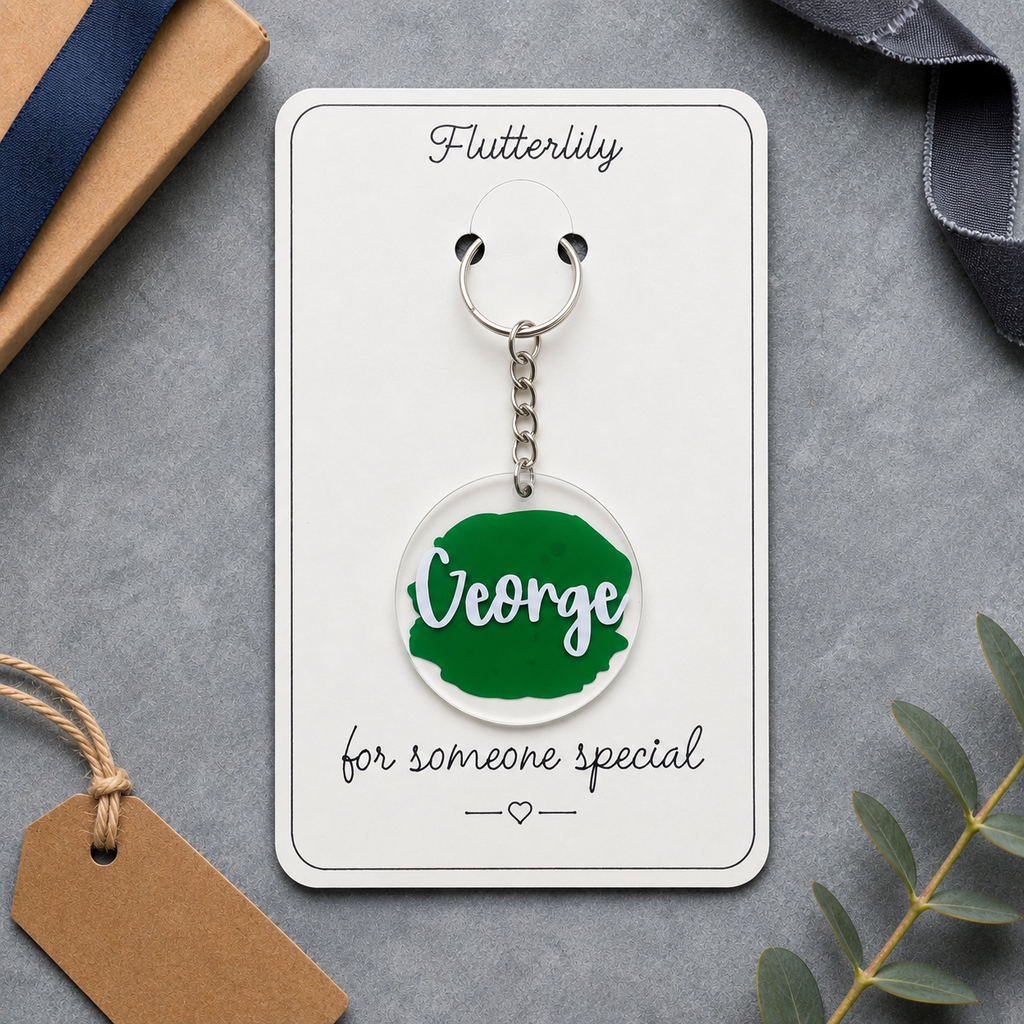 Personalised Keyring
