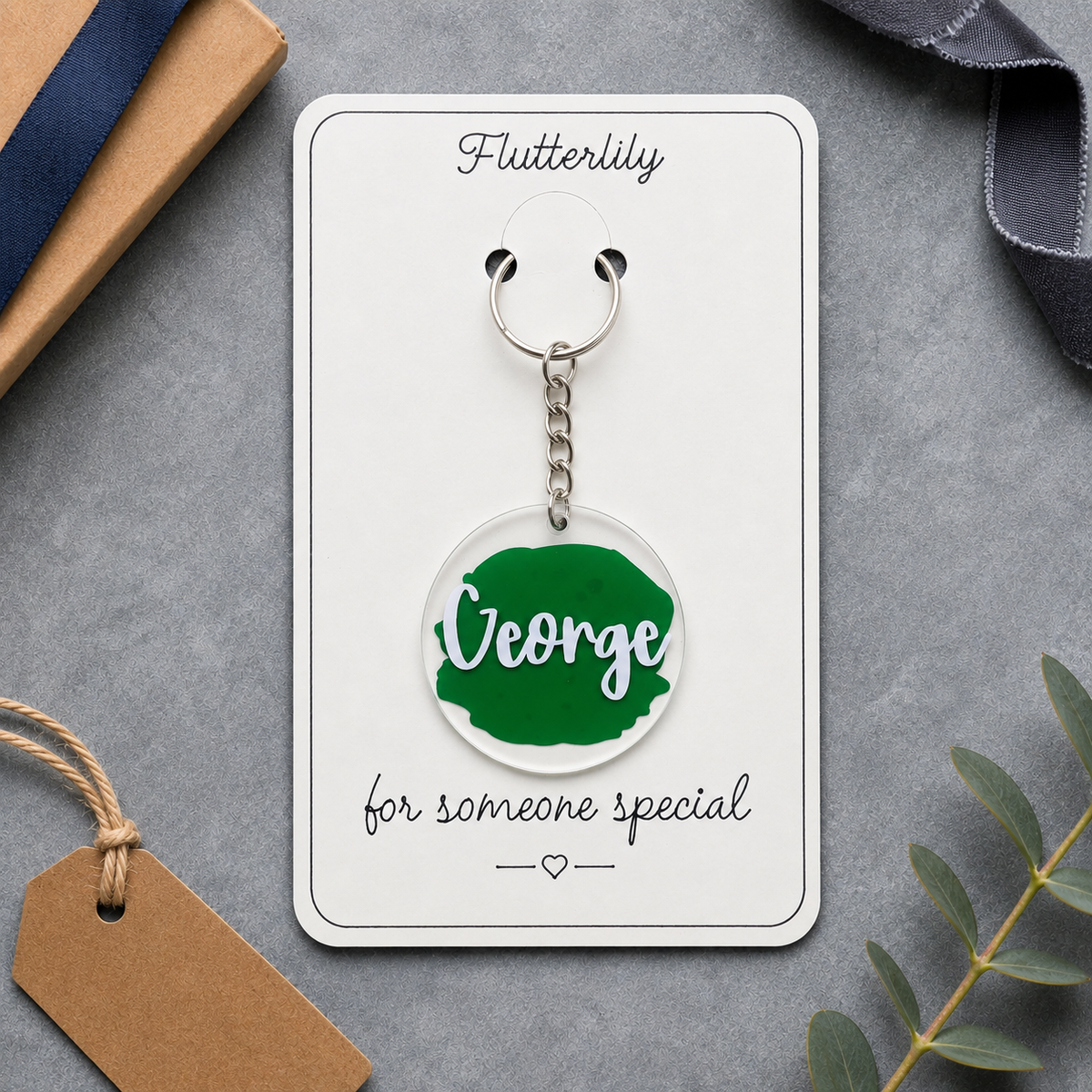 Personalised Keyring