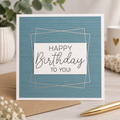 Handmade Birthday Card 15cm x 15cm