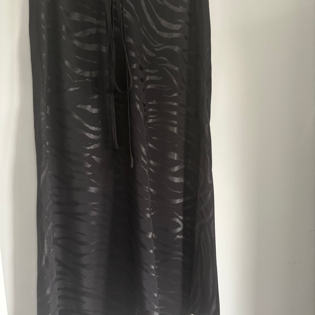 River Island Black Maxi Skirt Size 10
