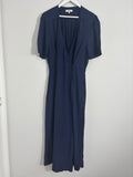 Somerset by Alice Temperley Navy Wide Leg Jumpsuit – Size 14